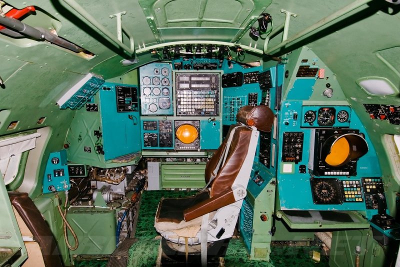 Ту-160 кабина