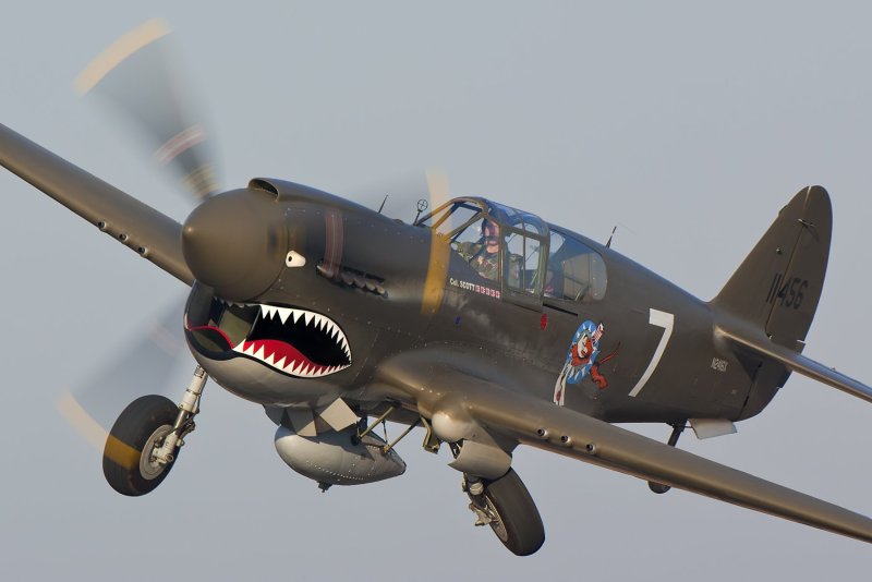 Curtiss p-40e Warhawk