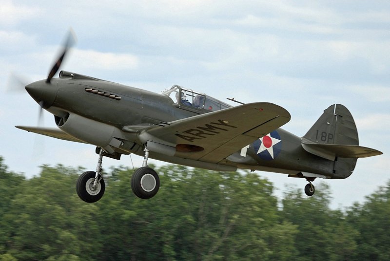 Самолет Curtiss p-40