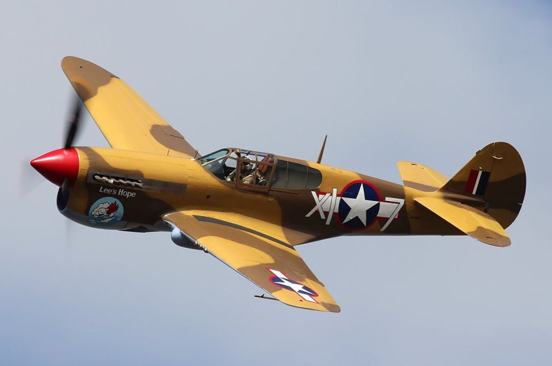 Истребитель p-40 Kittyhawk