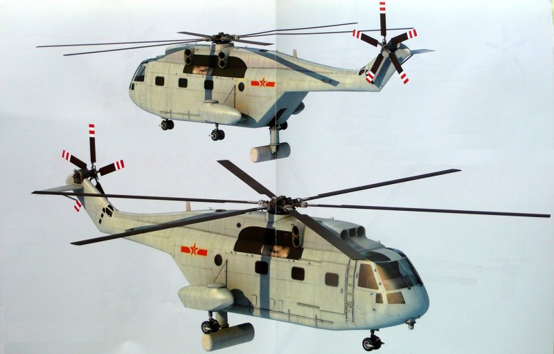 Вертолеты Китая z-18