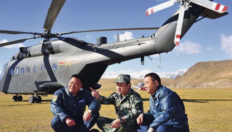 Вертолет Changhe z-18f