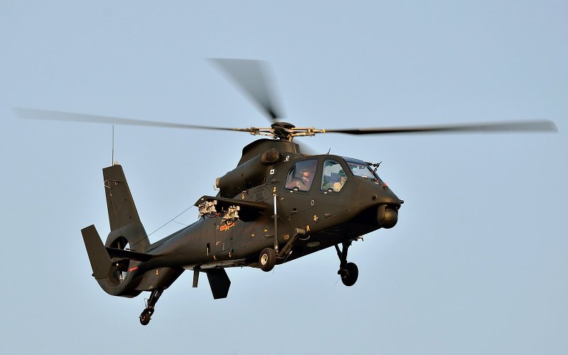 Вертолет Харбин z-19 Китай