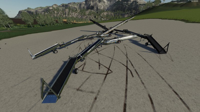 Ленточный погрузчик для fs19