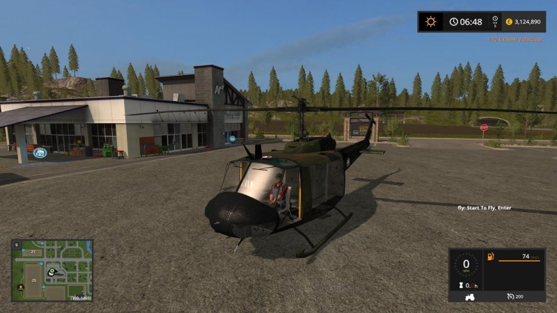 Farming Simulator 17 вертолеты