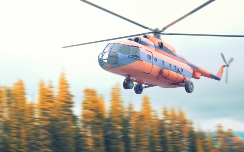 Ми-8 вертолёт