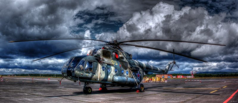 Вертолет ми-8 арт