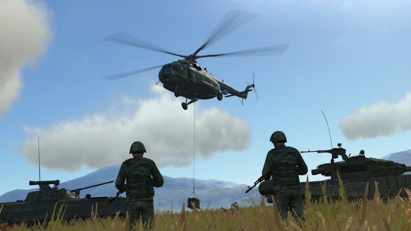 DCS вертолет ми-8