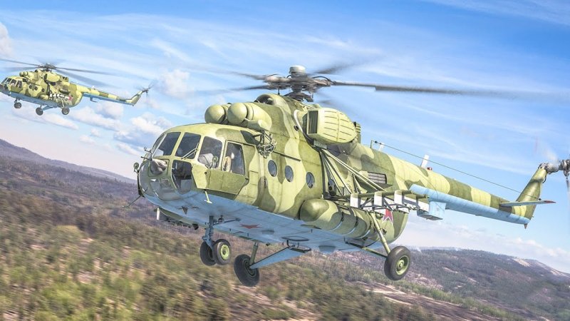 Ми17 вертолет военный