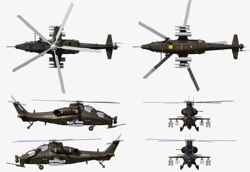 Z-10m вертолет