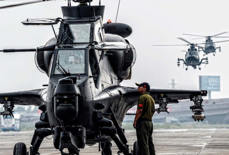 Китайский ударный вертолет WZ-10