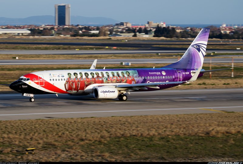 Боинг 737-800 ЕГИПТАИР