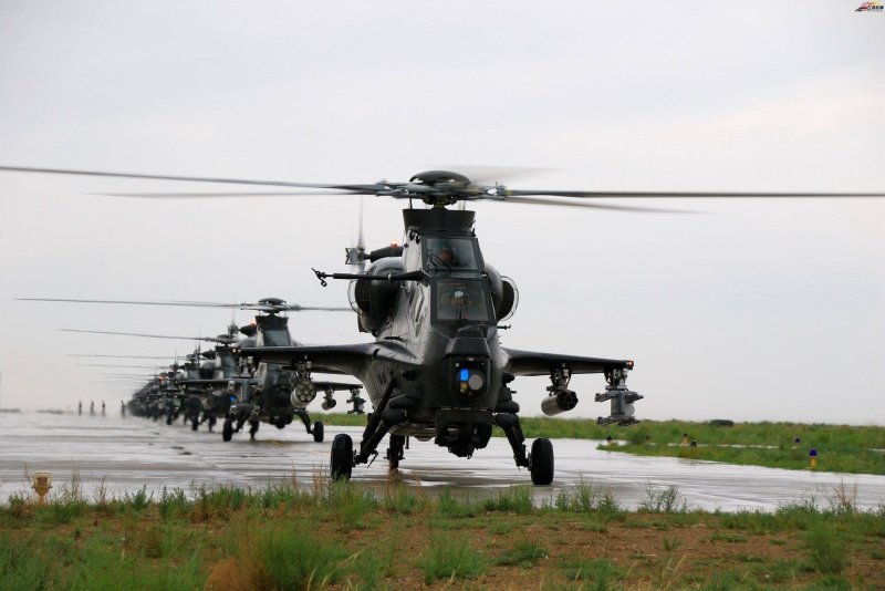 Китайский ударный вертолет WZ-10