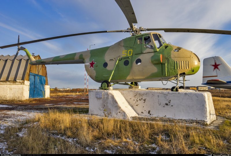 Вертолет в Воркуте