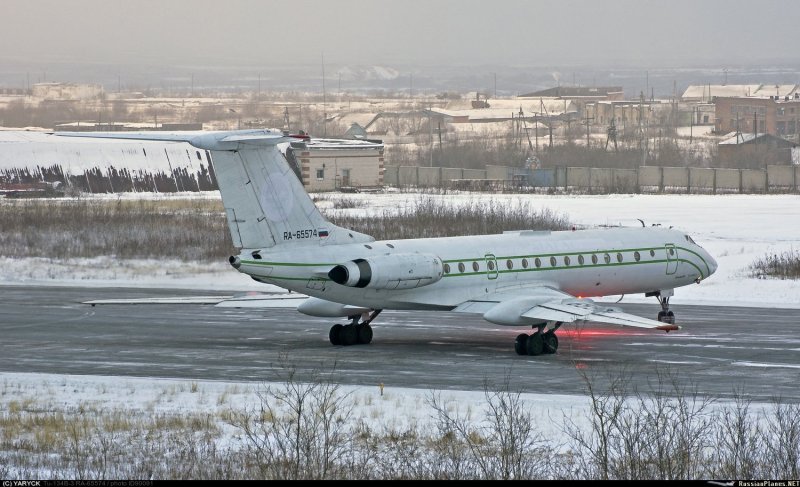 Ту-134 Воркута Советский