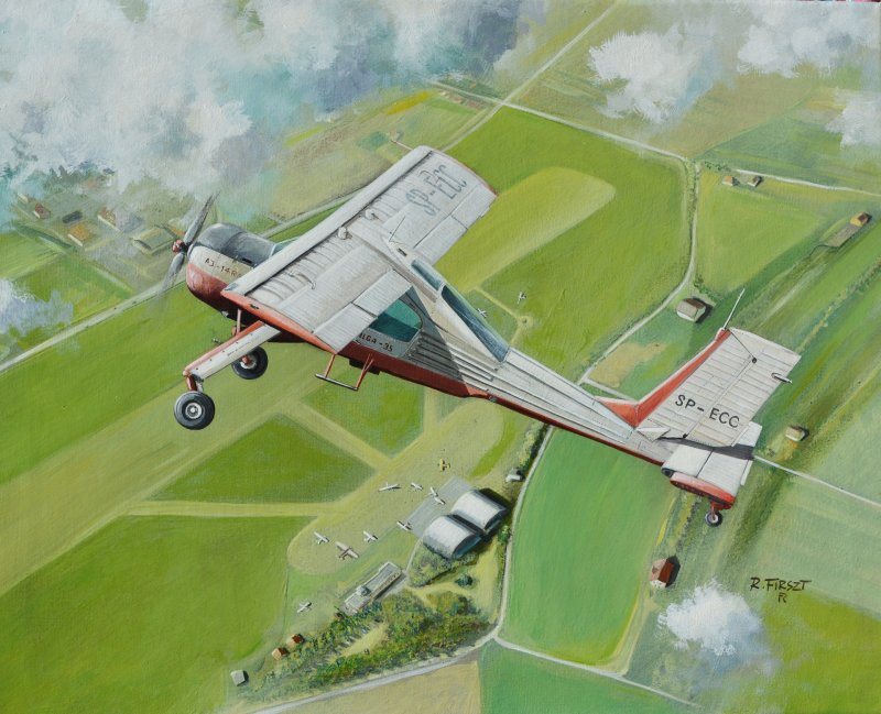 PZL-104 Wilga модель