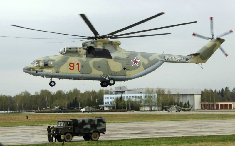 Транспортный вертолет ми-26