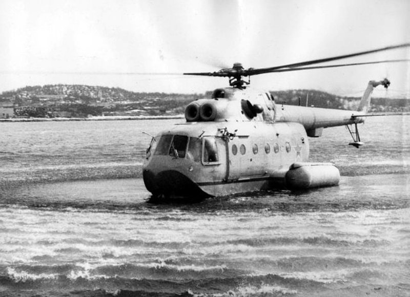 Вертолет-амфибия ми-14