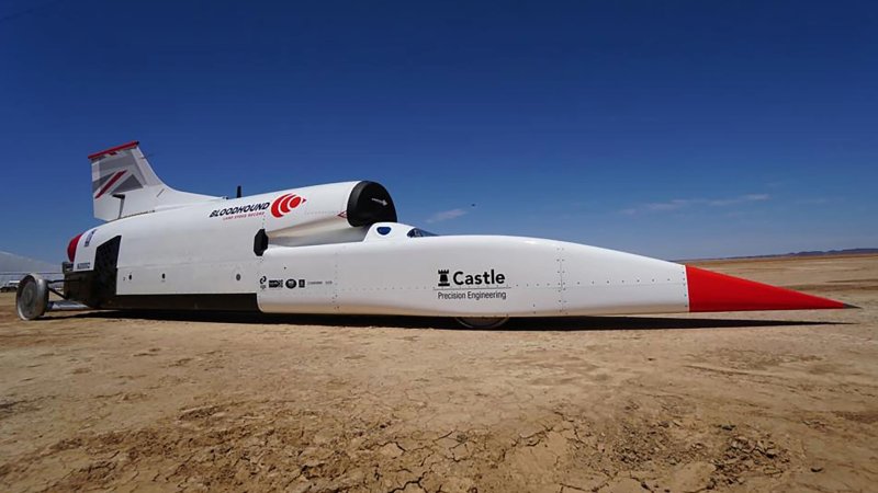 Сверхзвуковая машина Bloodhound SSC