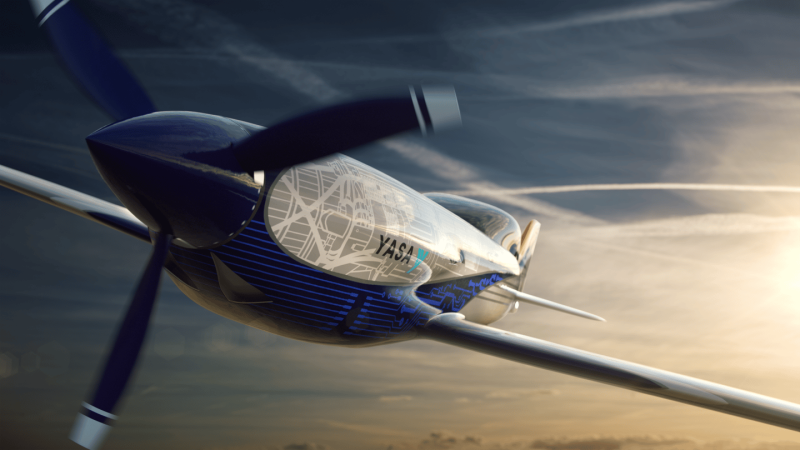 Electrical Rolls-Royce Airplane