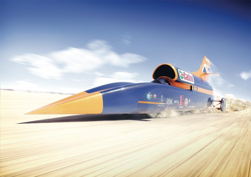 Сверхзвуковой автомобиль Bloodhound SSC