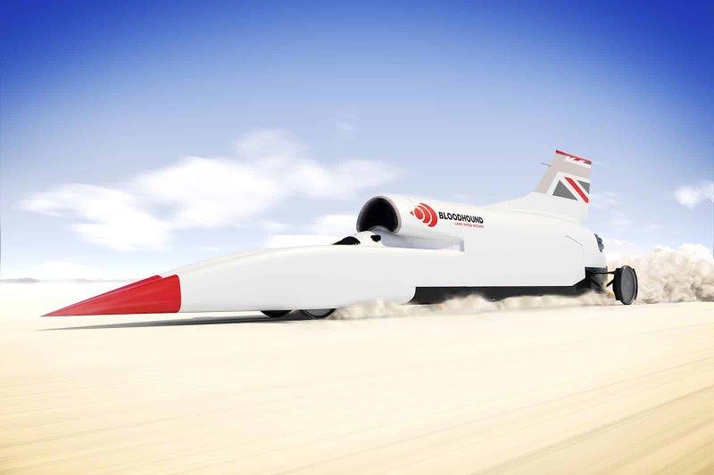 Bloodhound SSC рекорд скорости