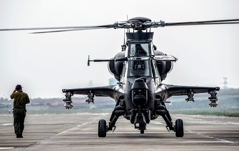Китайский ударный вертолет WZ-10