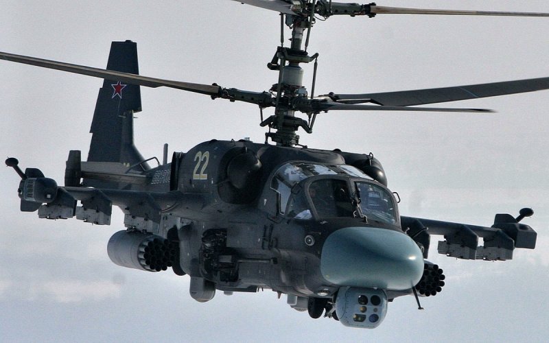 Вертолёт к-52 Аллигатор