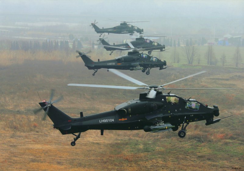 Ударный вертолет CAIC WZ-10