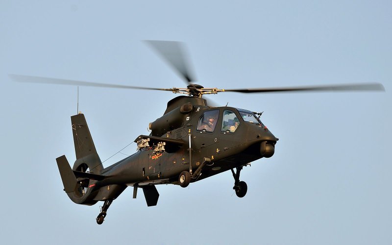 Вертолет Харбин z-19 Китай