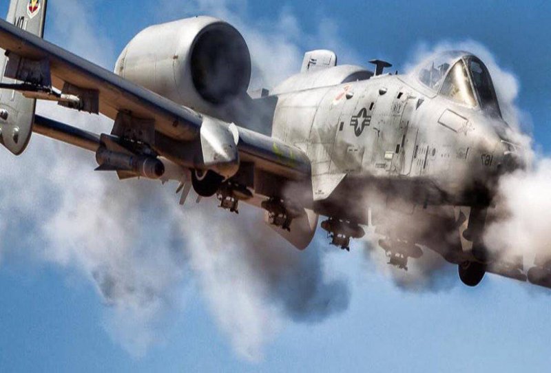 Штурмовик a-10 Thunderbolt II.