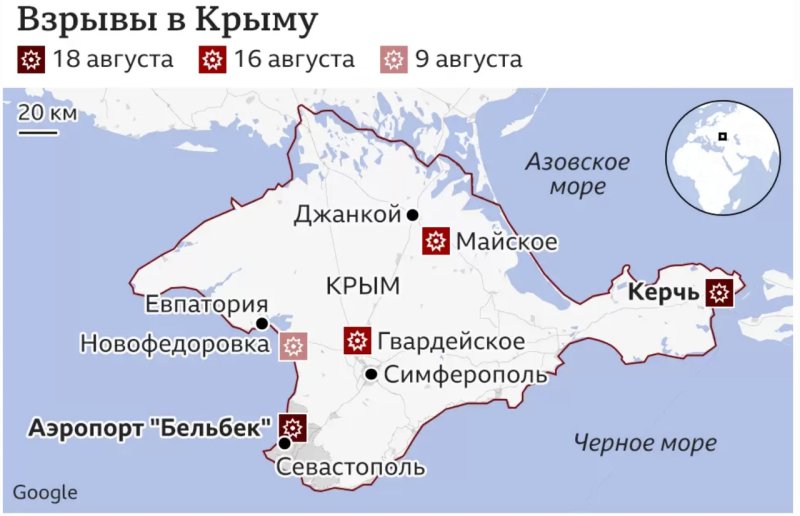 Военные базы в Крыму