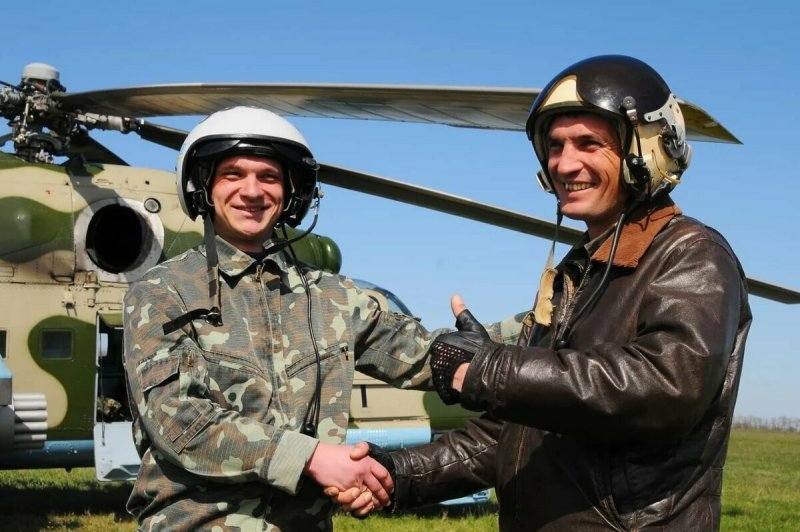 Сергей Фадеев вертолетчик