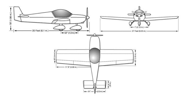 Zodiac Ch 601 чертеж
