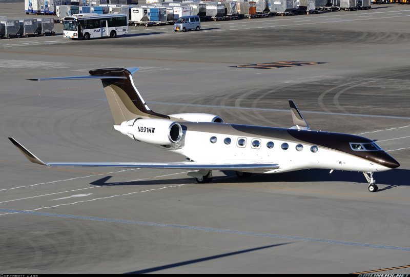 Gulfstream g650 черный