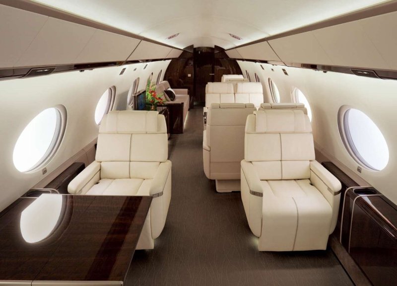 Гольфстрим g650 салон