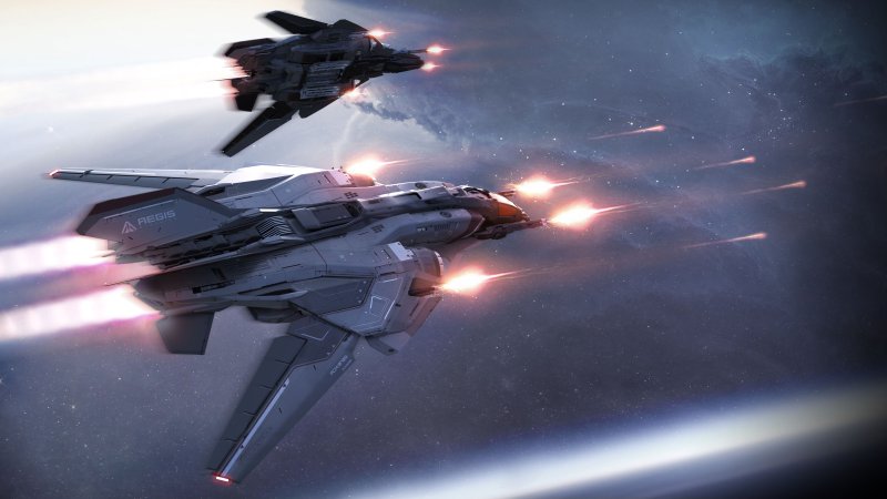 Стелс истребитель Star Citizen