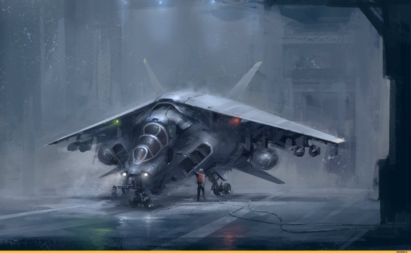 Ганшипы Sci Fi
