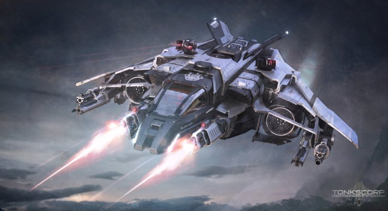 Sci Fi космический корабль Штурмовик
