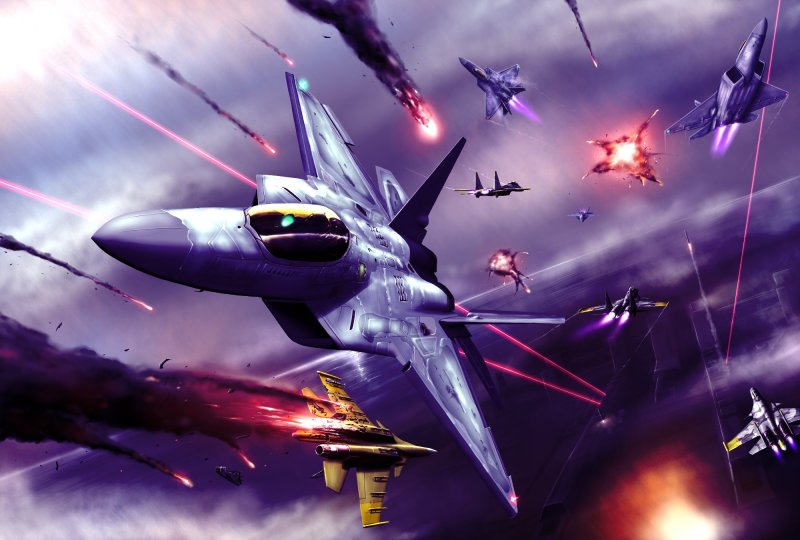 Ace Combat самолеты