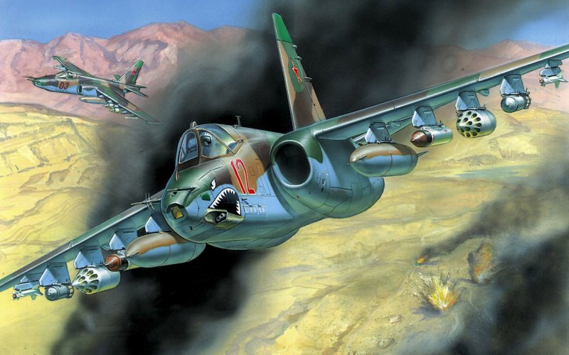 Су-25 Штурмовик звезда