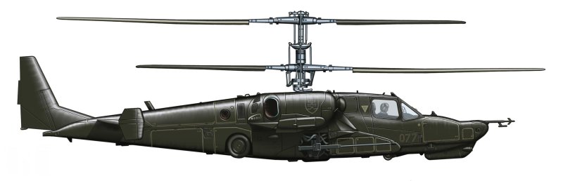 Ка 50 сбоку