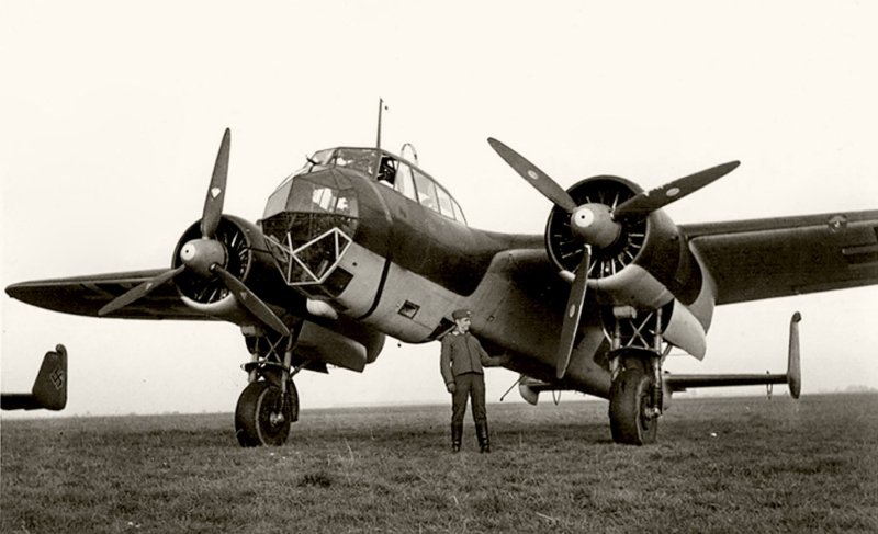 Dornier "do-17", бомбардировщик