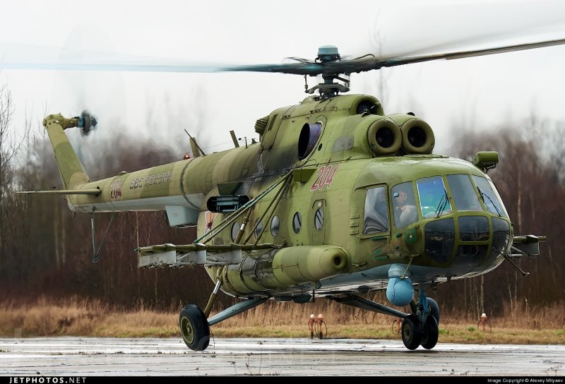 Боевой вертолёт ми-8