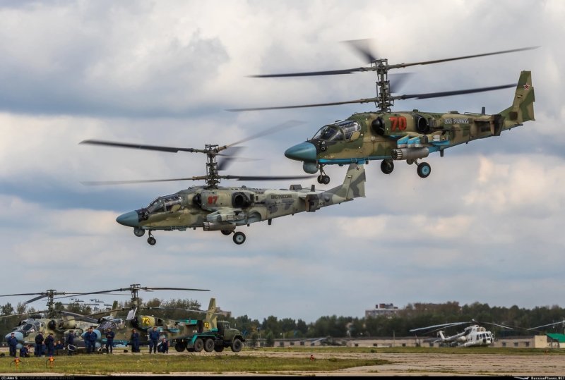 Ка-52 Аллигатор ВВС России