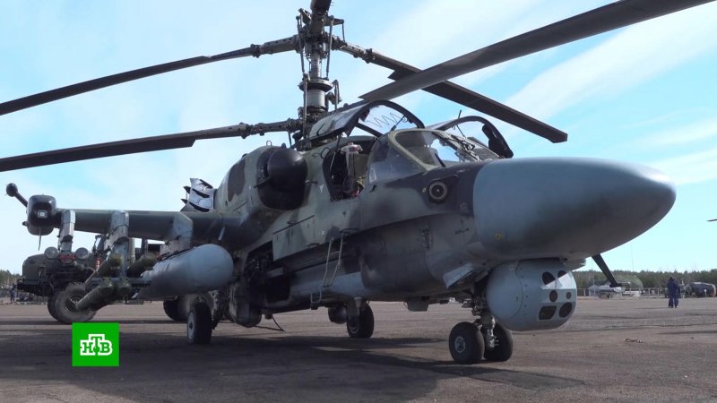 Вертолет ка-52 "Аллигатор"