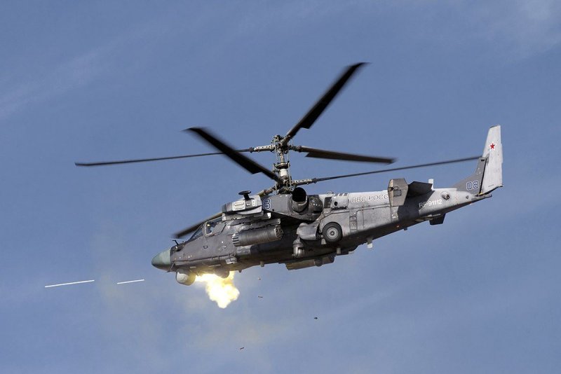 Вертолёт к-52 Аллигатор