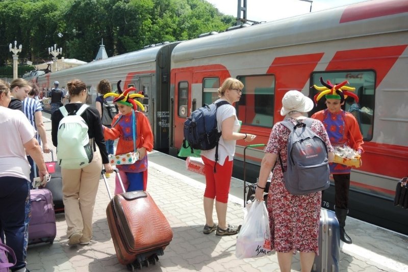 Интересные поезда в России