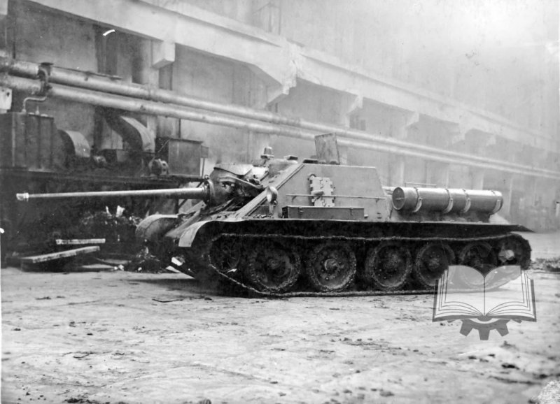 Су-85 с катками от пантеры
