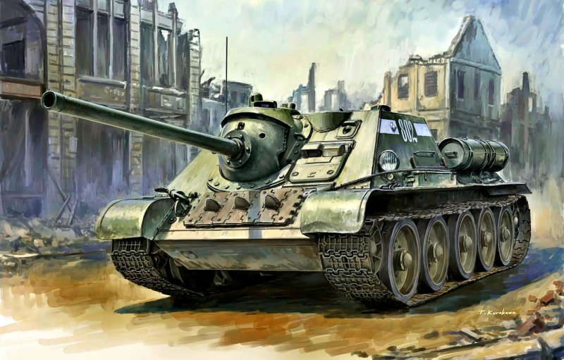 Танк СССР Су-85м